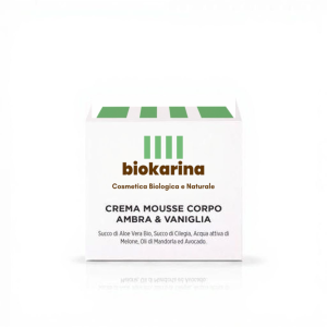 Crema Mousse Corpo - Ambra & Vaniglia